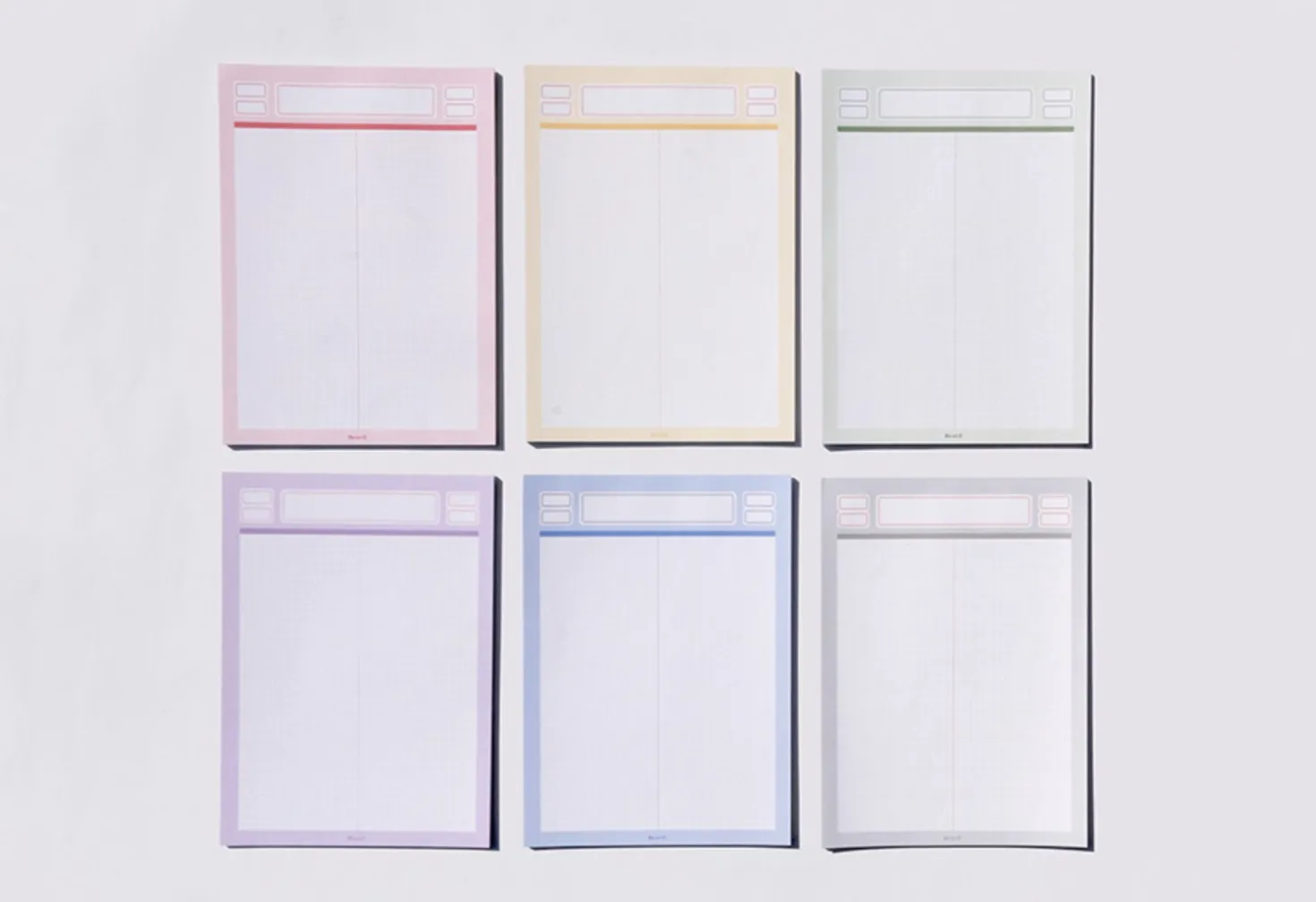 Label B5 Grid Notepad v1