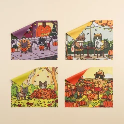 Lana Cat Autumn Screen Cloth