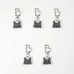 Lana Cat Emoji Acrylic Key Ring