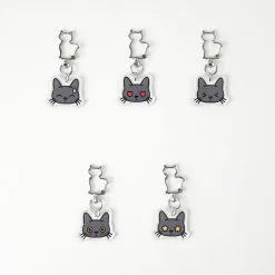 Lana Cat Emoji Acrylic Key Ring