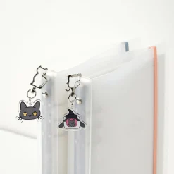 Lana Cat Emoji Acrylic Key Ring