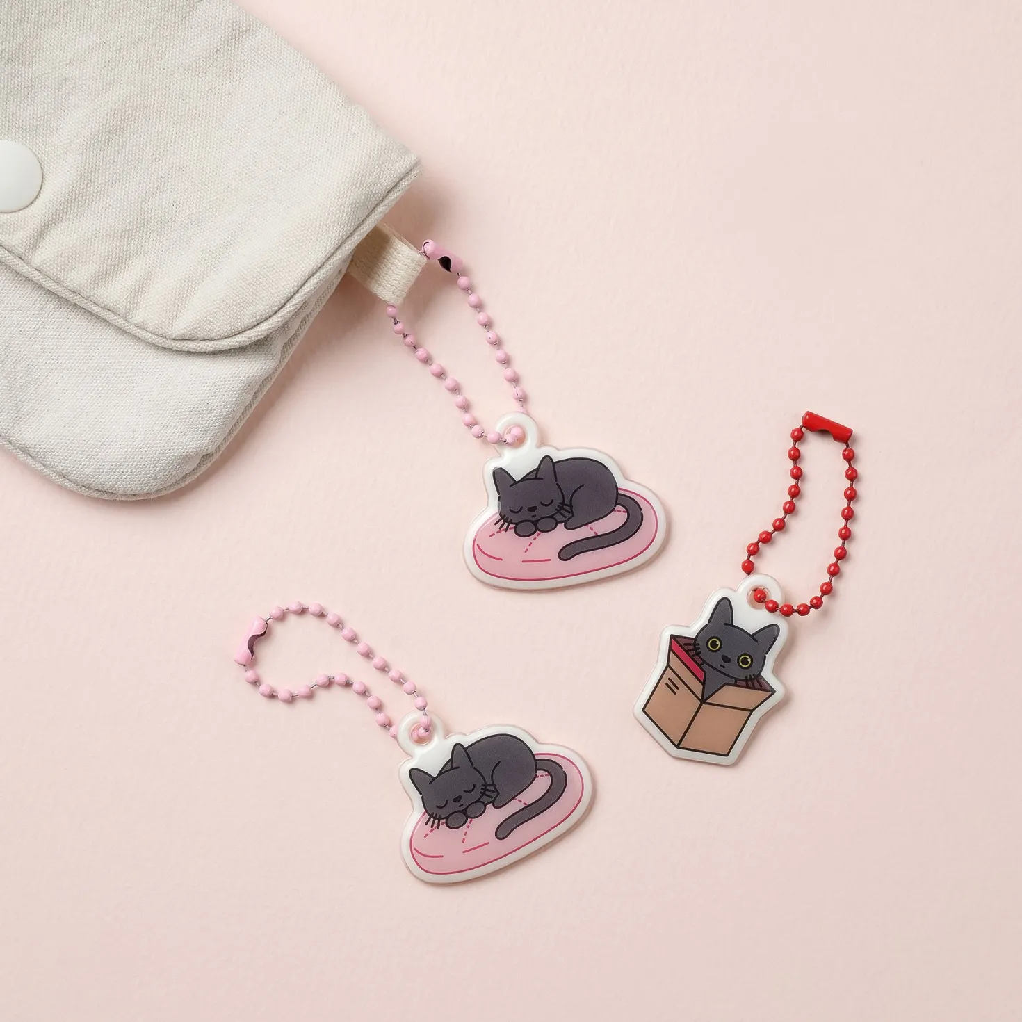 Lana Cat Soft Bag Charm
