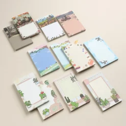 Lana & Tuxedo Cat Memo Pad