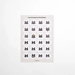 Lana & Tuxedo Cat Sticker