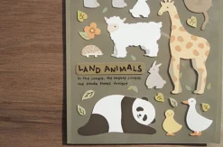 Land Animal Deco Sticker
