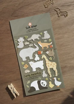 Land Animal Deco Sticker