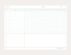 Large A4 Flat Notepad