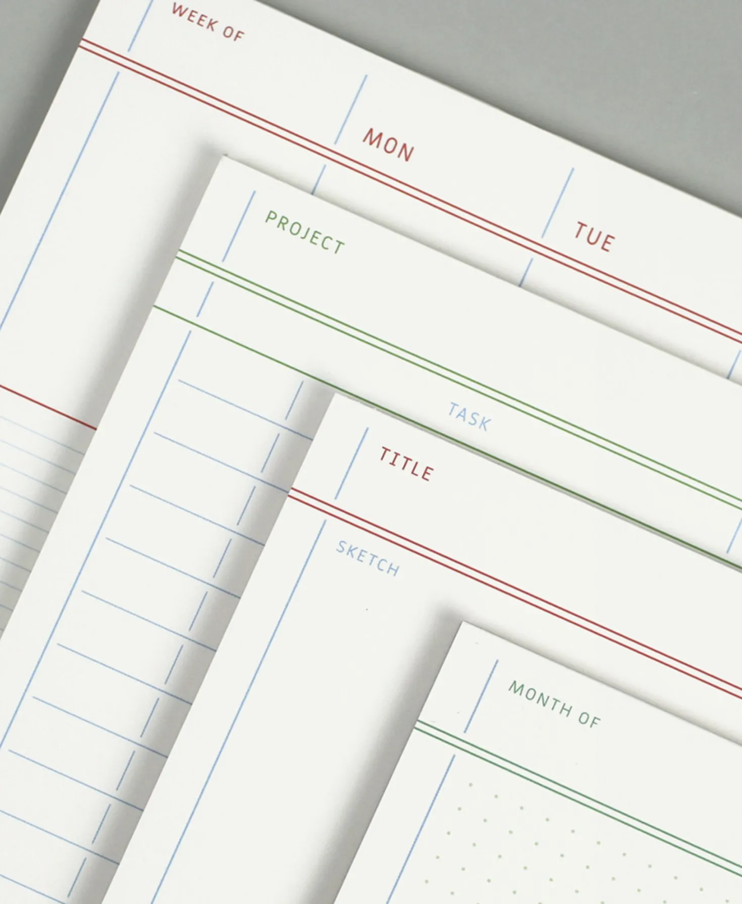 Large A4 Flat Notepad