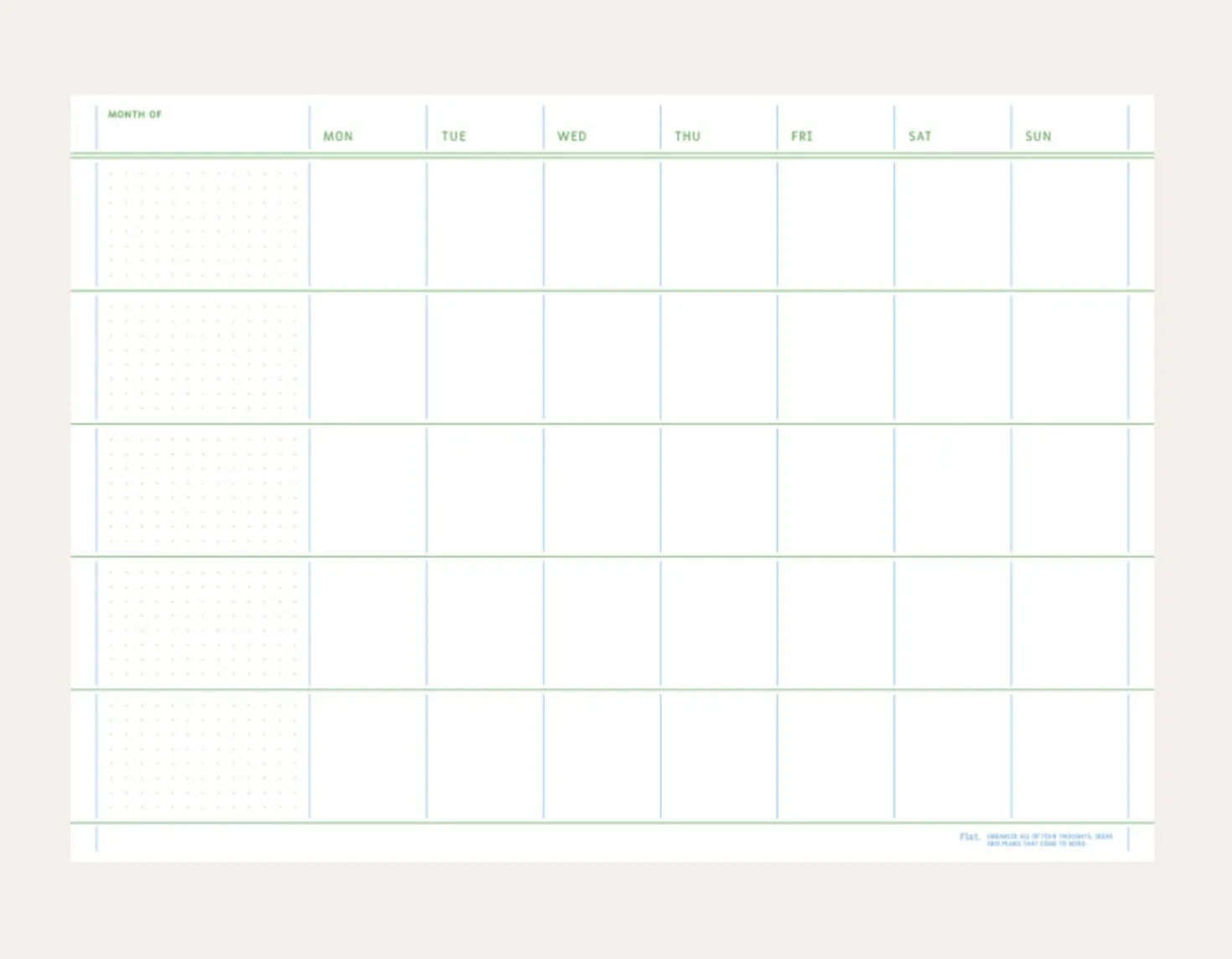 Large A4 Flat Notepad