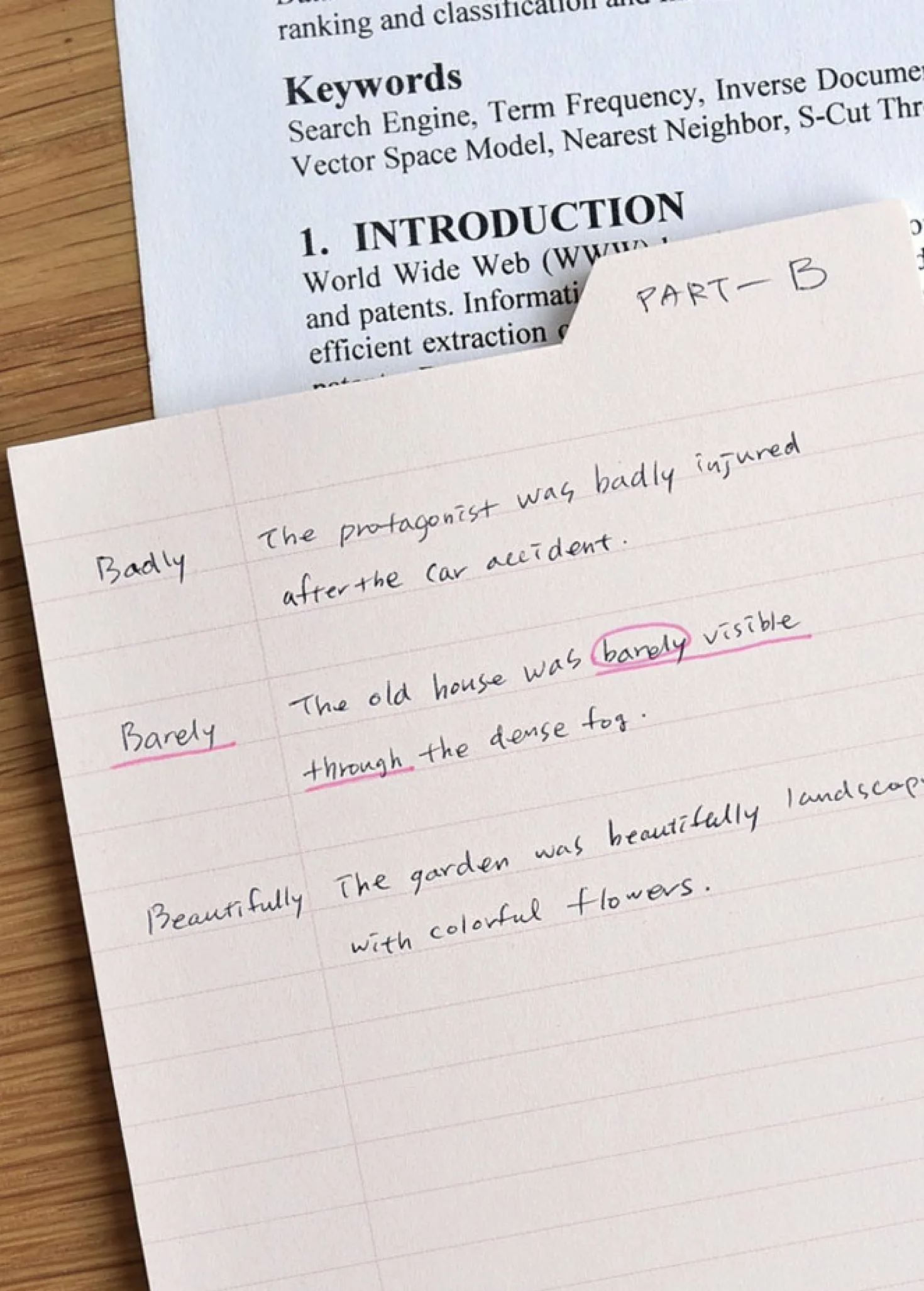 Large Basic Index Sticky Note