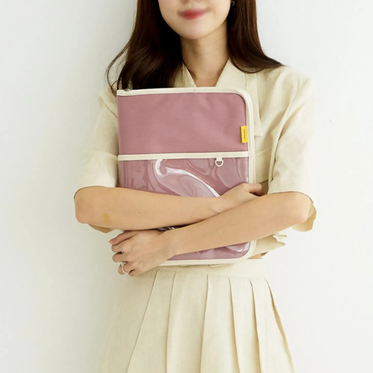 Large Canvas Tablet Pouch