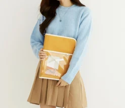 Large Canvas Tablet Pouch
