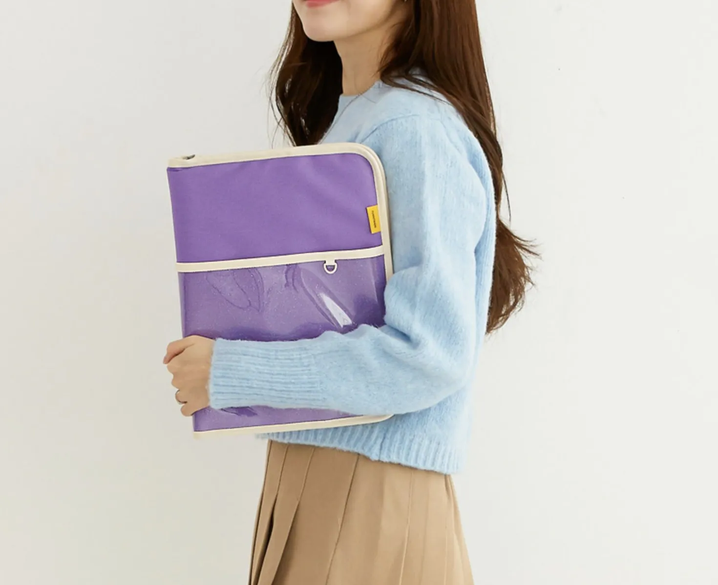 Large Canvas Tablet Pouch
