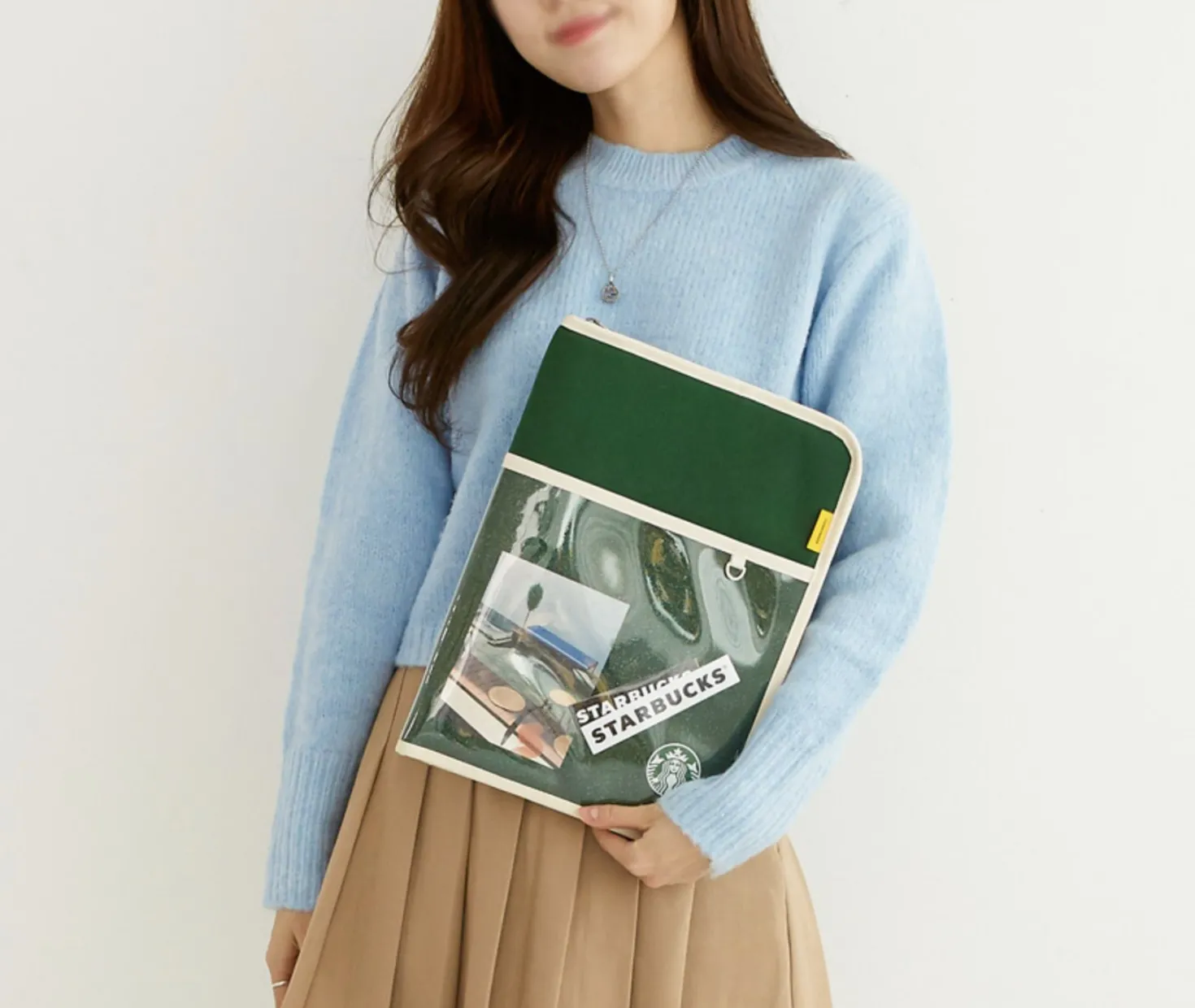 Large Canvas Tablet Pouch
