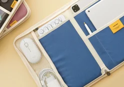 Large Canvas Tablet Pouch
