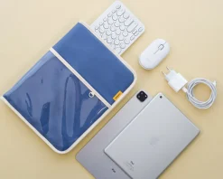 Large Canvas Tablet Pouch