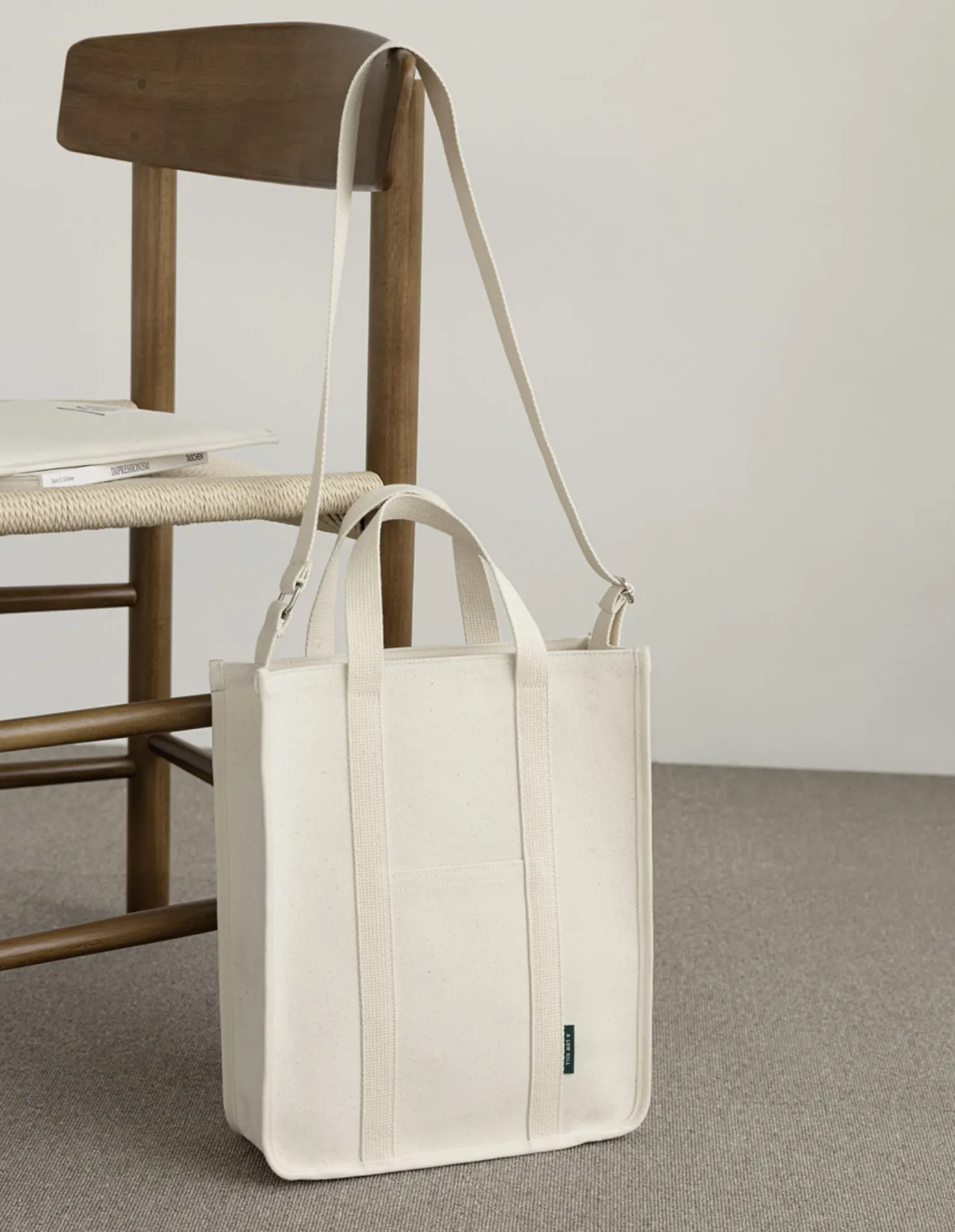 Large Classic Canvas Tote & Sleeve Set