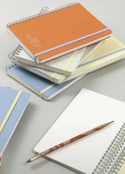 Large Eco Friendly Flat Plain Notebook