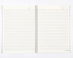 Large English Spiral Language Notebook
