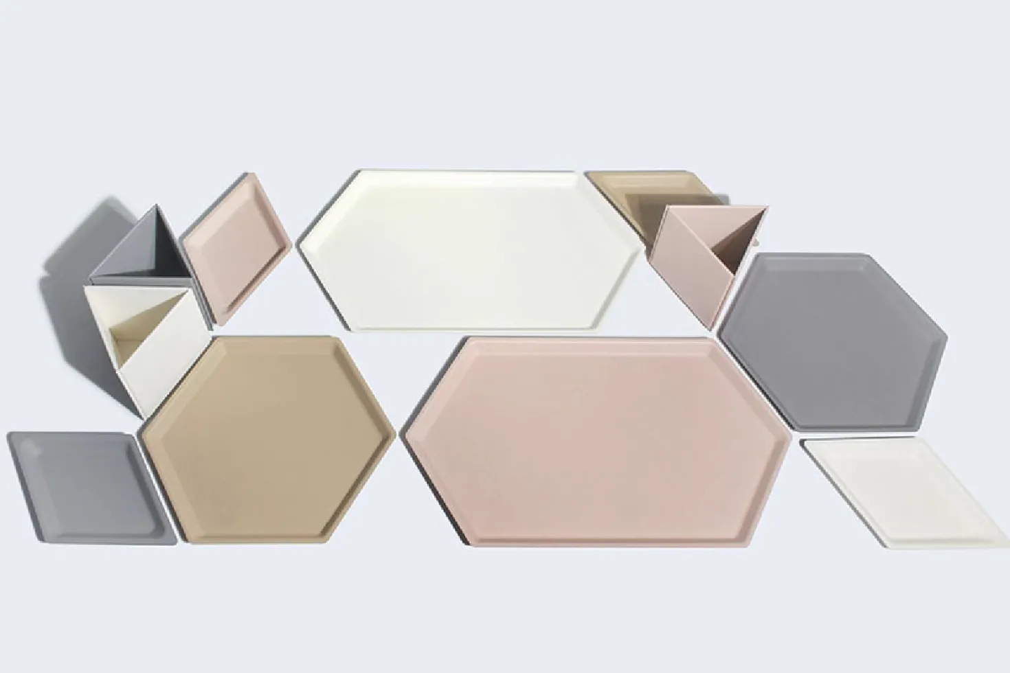 Large Hexagon Puzzle Tray