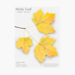 Large Maple Leaf Sticky Note