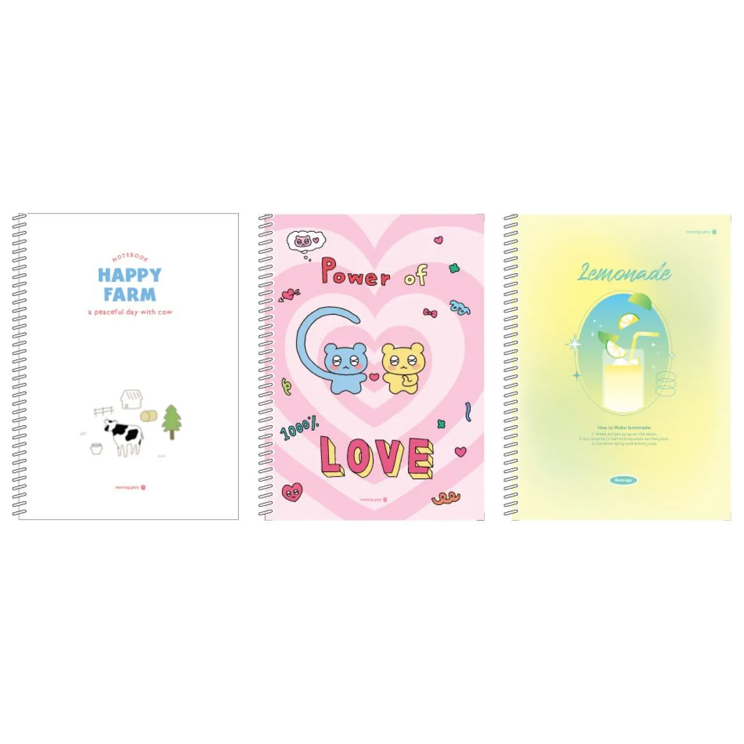 Large Muje C Spiral Lined Notebook