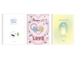 Large Muje C Spiral Lined Notebook