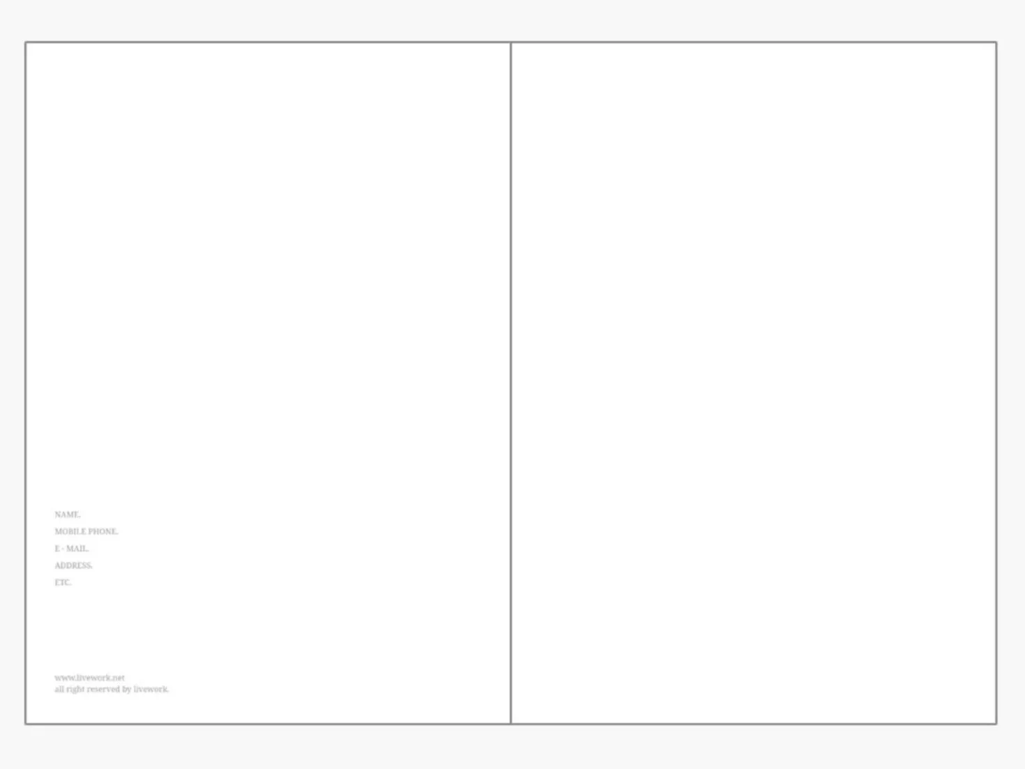 Large Object Project Planner
