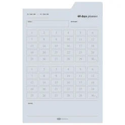 Large Schedule Index Sticky Note