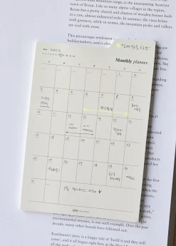 Large Schedule Index Sticky Note