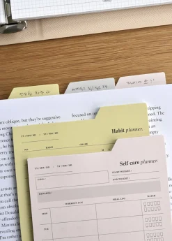 Large Schedule Index Sticky Note