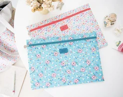 Large Summer Mesh Flat Pouch