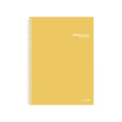 Large Vivid Spiral Lined Notebook