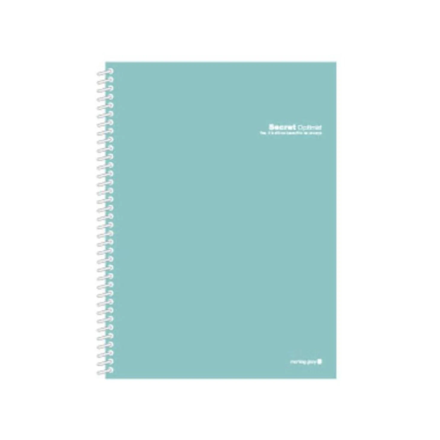 Large Vivid Spiral Lined Notebook