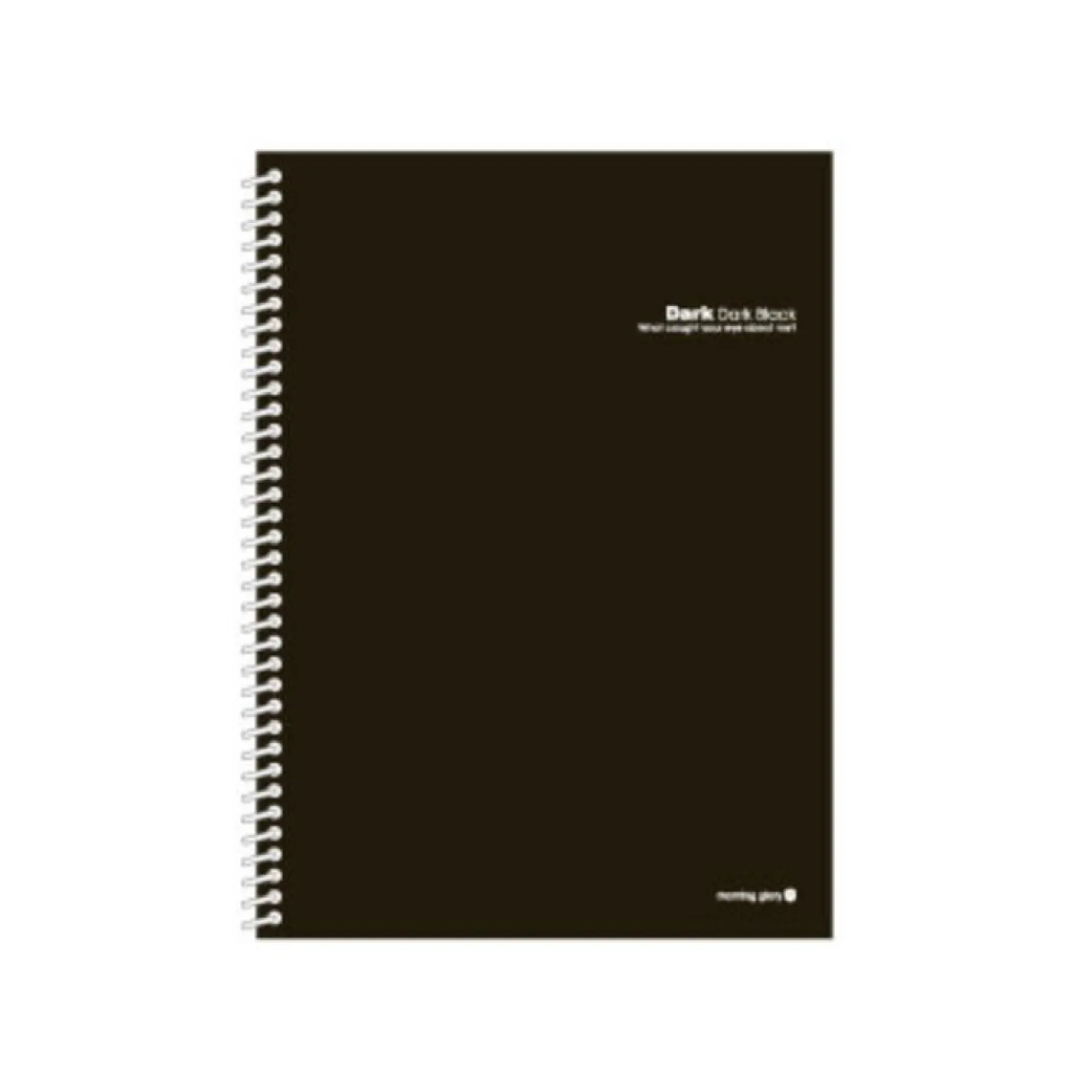 Large Vivid Spiral Lined Notebook