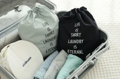 Laundry Drawstring Pouch