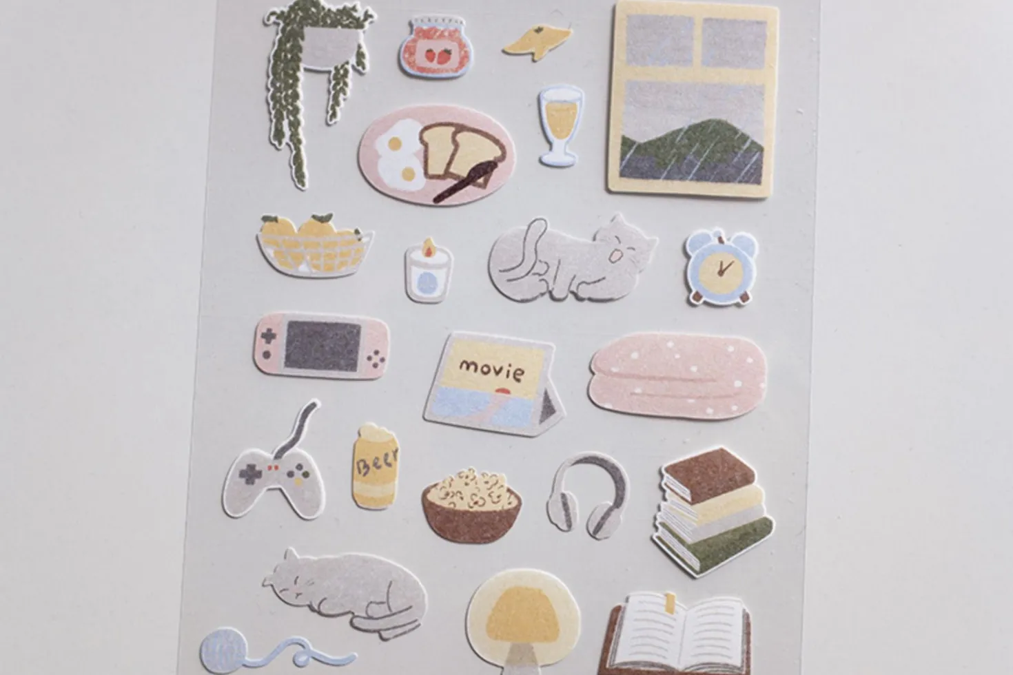 Lazy Sunday Deco Sticker