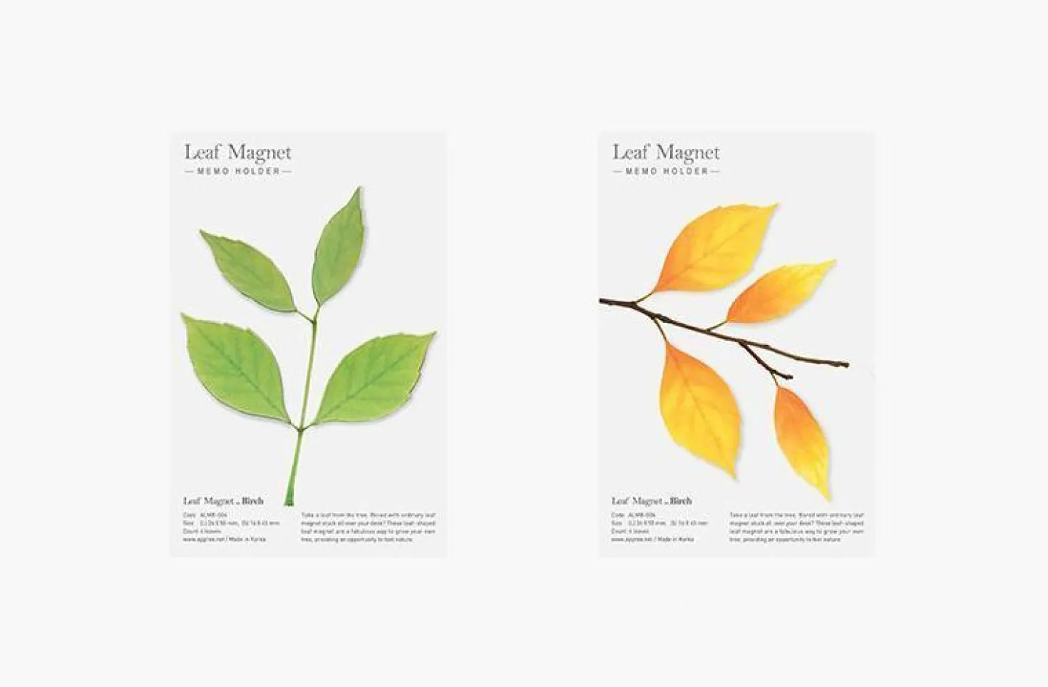 Leaf Magnet Set