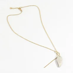 Leaf Mother of Pearl Necklace