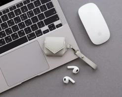Leather AirPods 3 Pouch + Strap Set