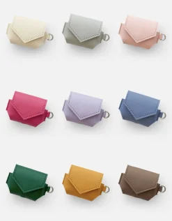 Leather AirPods Pro Pouch + Strap Set
