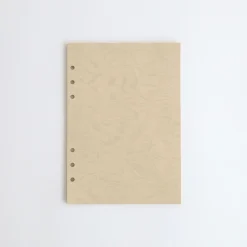 Leatherlike 6 Ring A5 Plain Note Refill