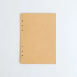 Leatherlike 6 Ring A5 Plain Note Refill