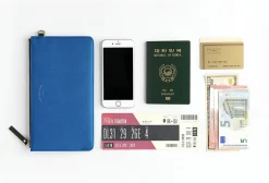 Leather Slim Clutch