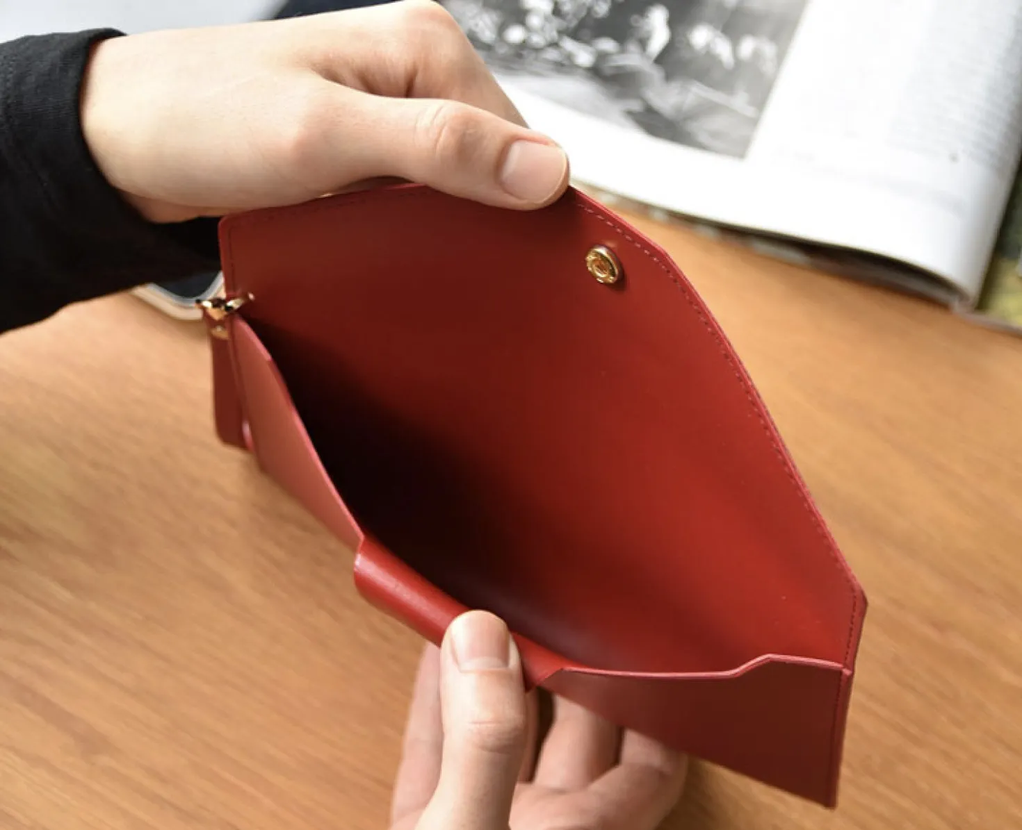 Leather Strap Pen Pouch