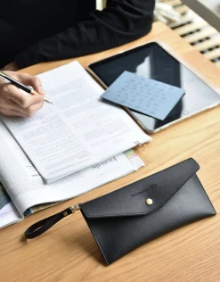 Leather Strap Pen Pouch