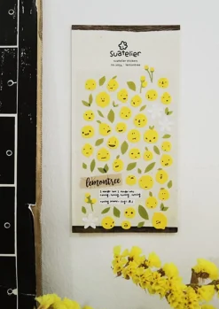 Lemon Emoji Deco Sticker