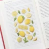 Lemon Pressed Fruit Sticker