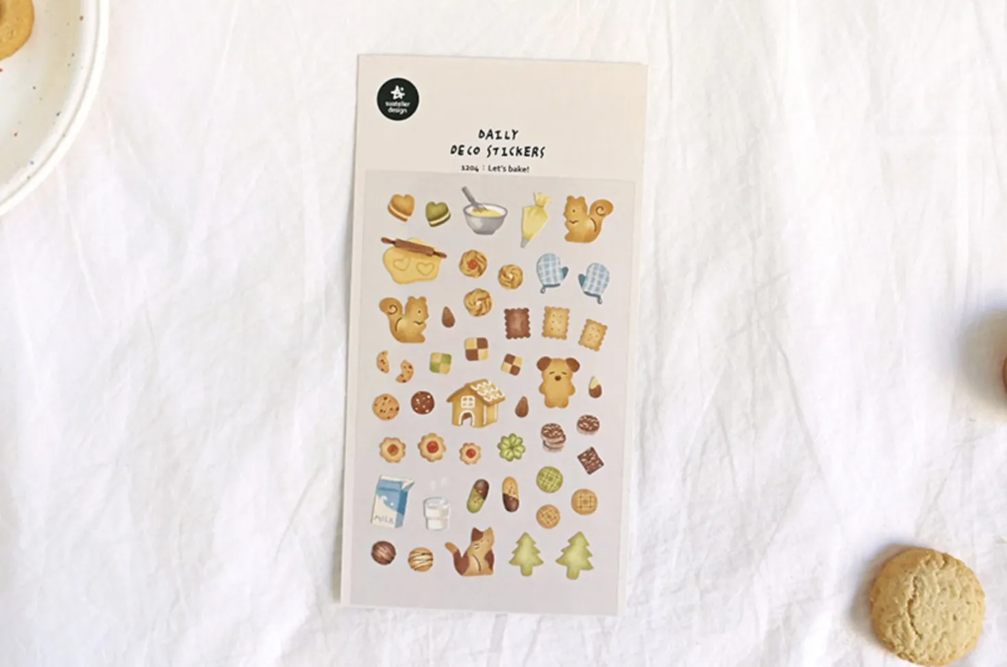 Let's Bake Deco Sticker