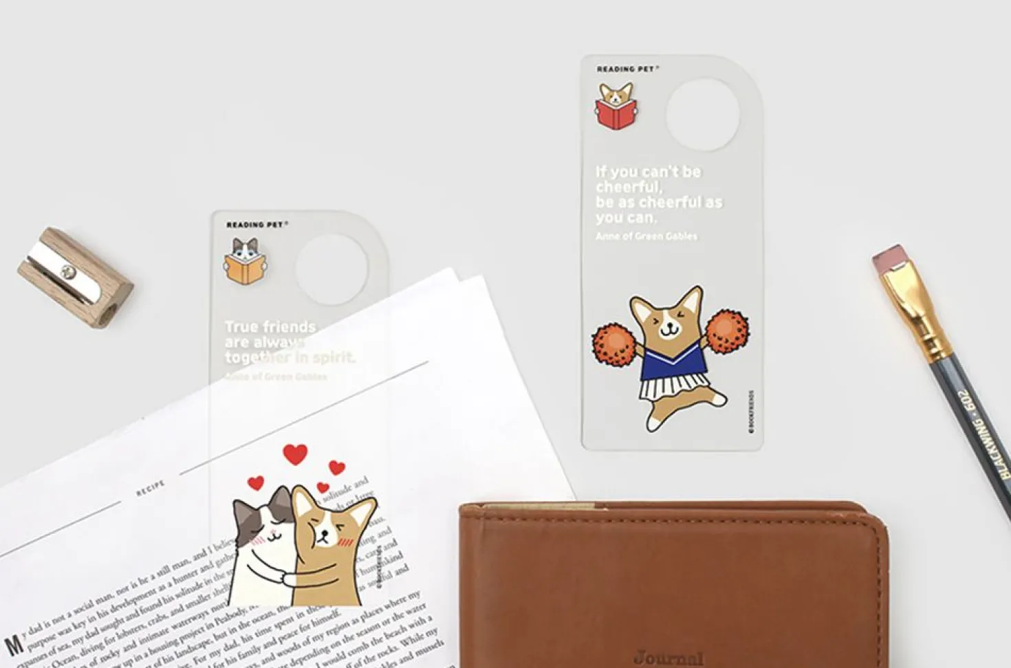 Let's Read Transparent Bookmark v2